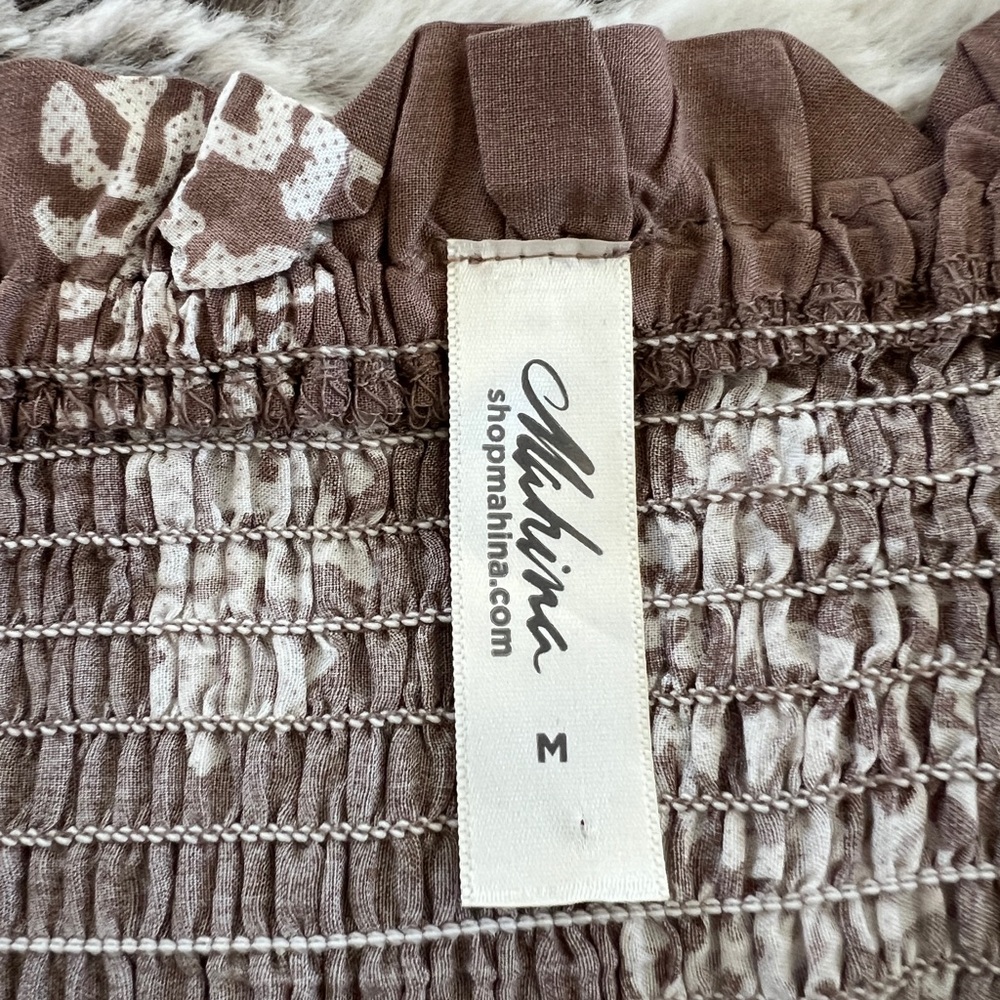 Off The Shoulder Darling Mauve Color Top By Mahin… - image 3